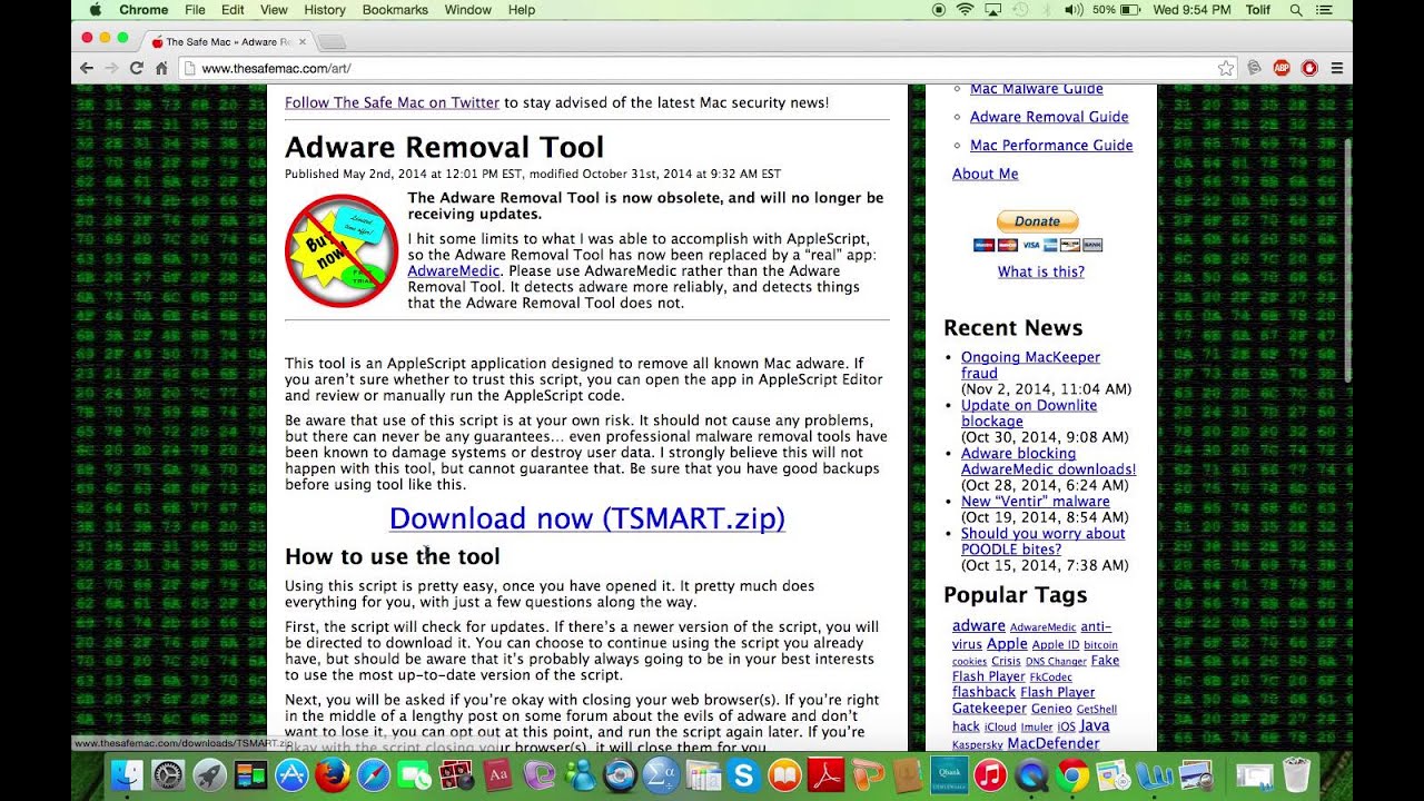 free mac adware removal